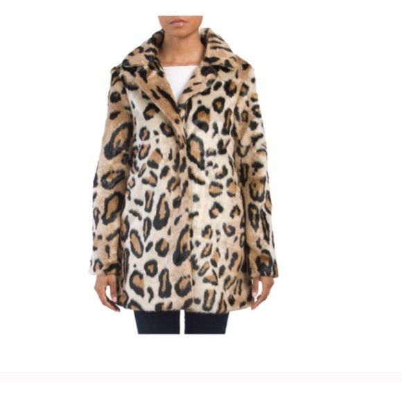 love token leopard coat